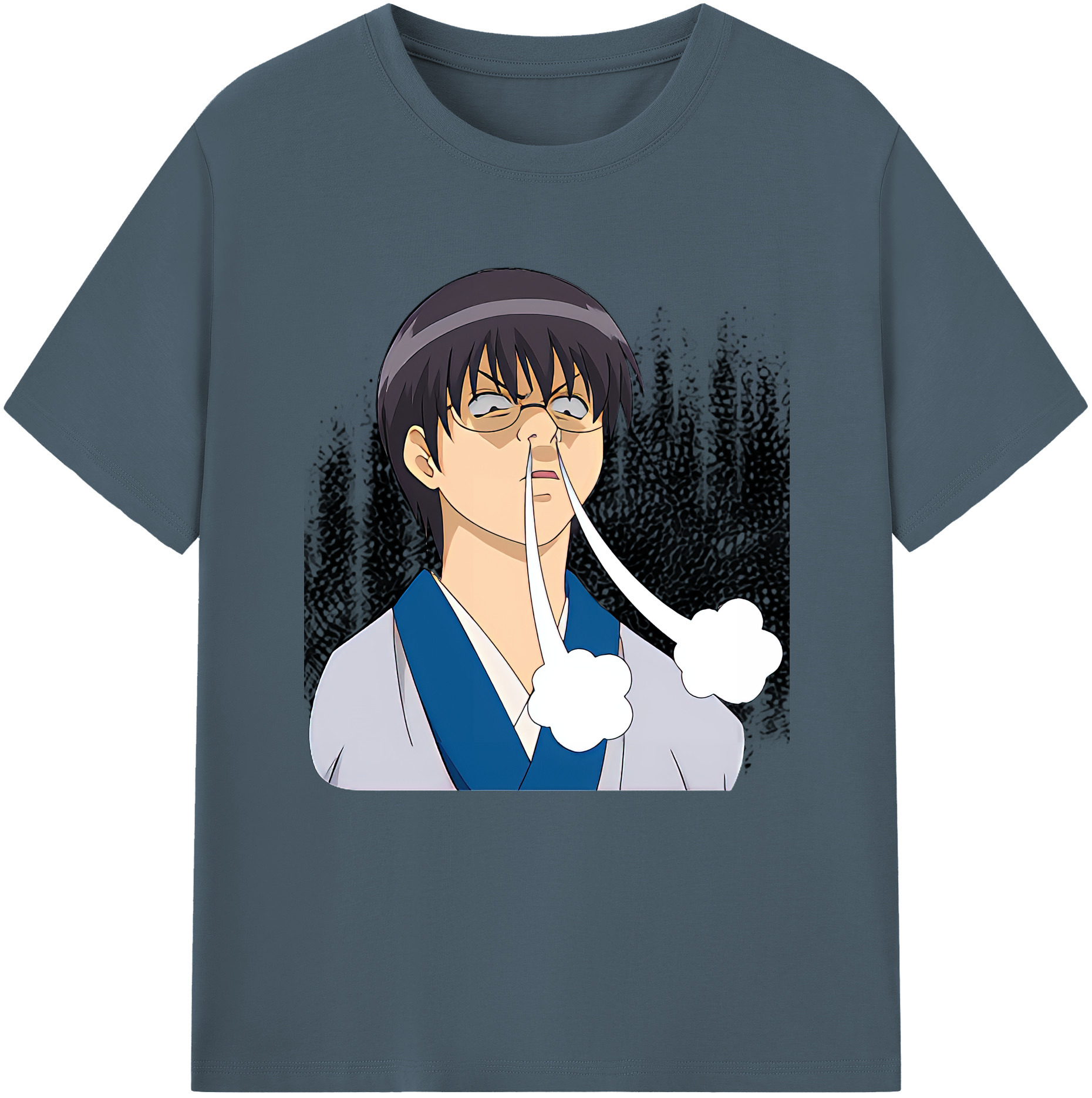 （画像用） ぎんたま 坂田銀時（さかたぎんとき） 神楽 志村新八（しむら しんぱち） GINTAMA Sakata Gintoki Kagura Shimura Shinpachi 綿100％半袖Tシャツ（フロントプリント）